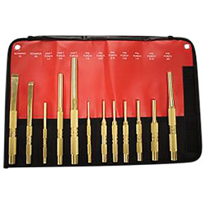 12Pc Brass Punch & Scraper Set 67012