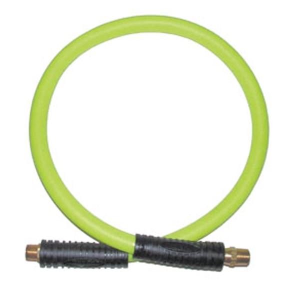 1/2” x 2’ Flexzilla ZillaGreen Ball Swivel Whip Hose HFZ1202YW3S