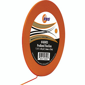 ProBand Orange Fine Line Tape, 1/16IN x 60 yd 48405