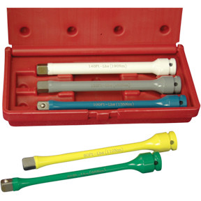 5 Pc. 1/2" Drive  Wheel Torque Extension Set 4375