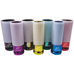 7 Pc. SAE/Metric Protective Impact Socket Set 4357