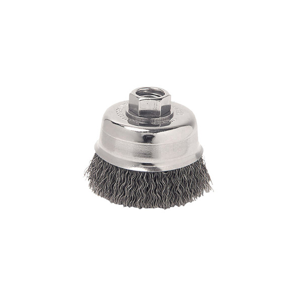 4" Crimped Wire Cup Brush 8230