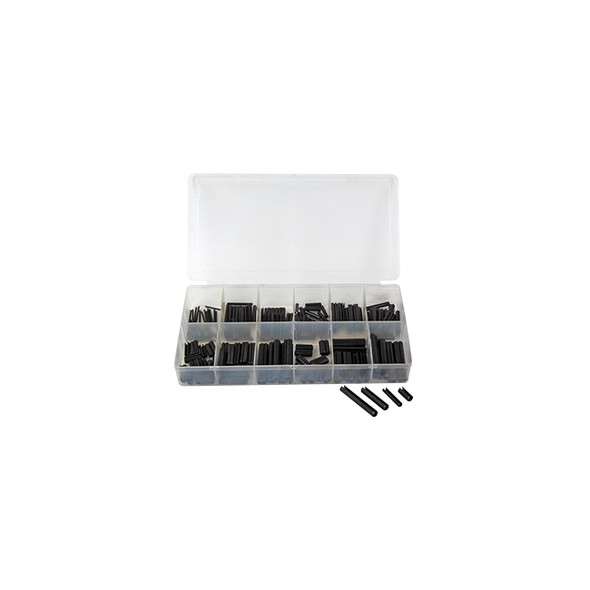 245 Pc. Roll Pin Assortment, 1/16" - 1/4" 373
