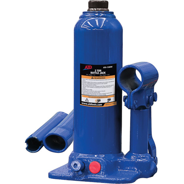 2 Ton Heavy-Duty Hydraulic Side Pump Bottle Jack 7380W