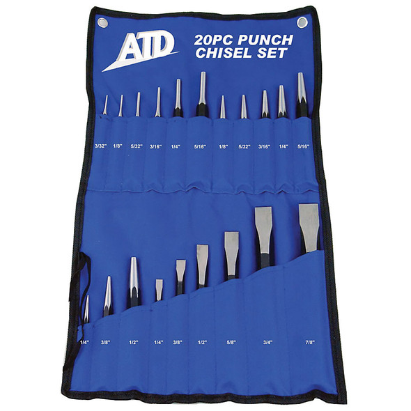 20 pc. Punch & Chisel Set 720