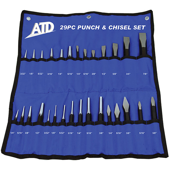 29Pc Punch & Chisel Set 729