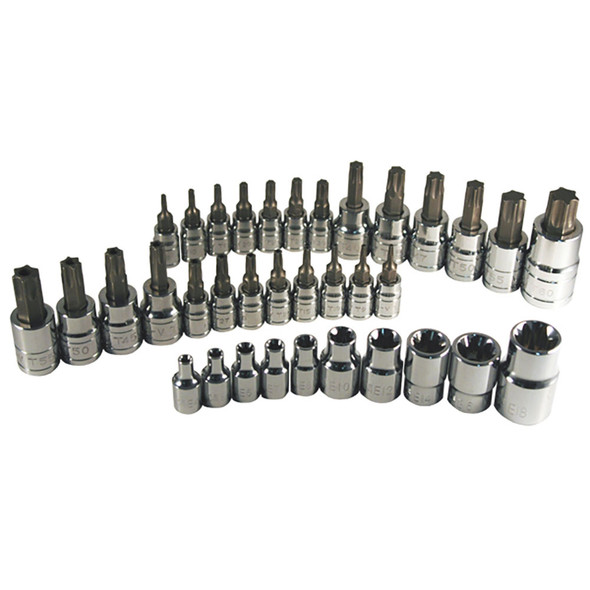 35 Pc. Star Bit Socket Set 125