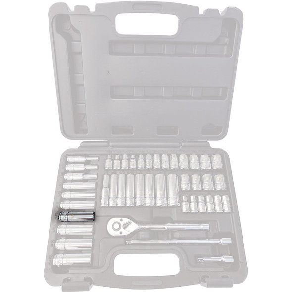 1/4" Drive 6-Point Deep Metric Socket - 10mm 120023