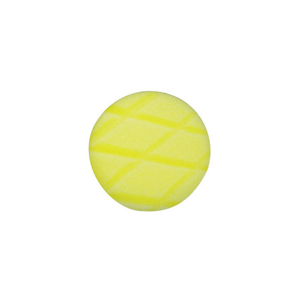 3" Yellow Diamond Cut Foam Pad 4635