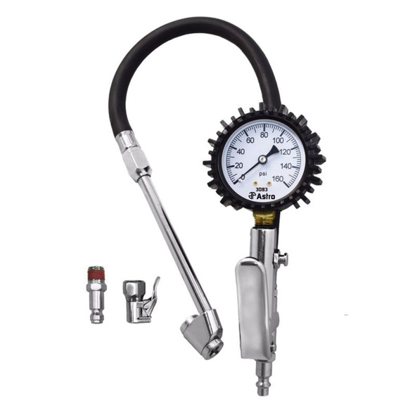 2.5" Dial Tire Inflator with Locking & Dual Chucks 3083