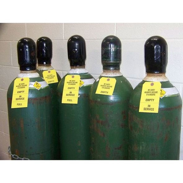 Badger Tag & Label Yellow Paper Tag,6-1/4 In,PK100 499