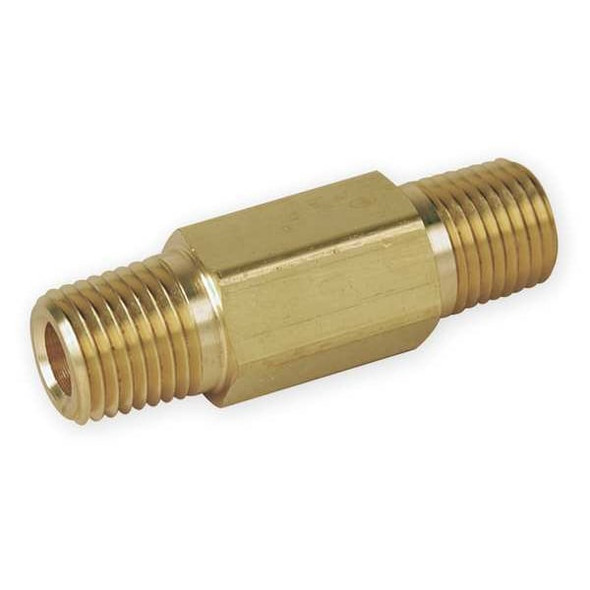 Parker Hex Long Nipple, Brass, 1/2 in, MNPT 8-8 MHLN-B 3.0