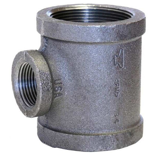 Anvil 3/4" x 1/4" x 3/4" FNPT Galvanized Reducing Tee 0311039408