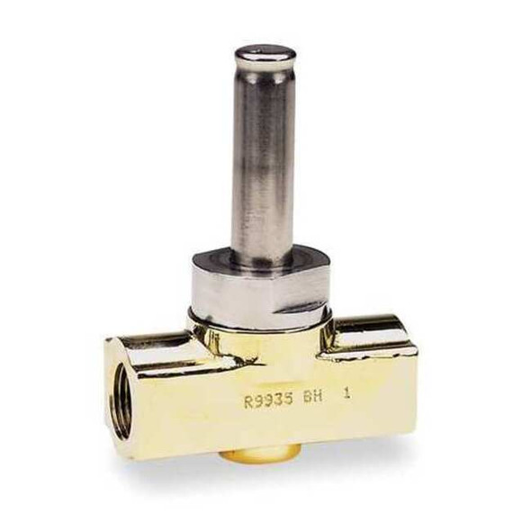 Dayton Brass Solenoid Valve Less Coil, Normally Closed, 3/8 in Pipe Size 008614