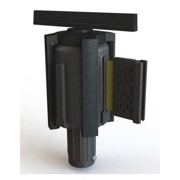 Banner Stakes Sign Bracket,Black,6" H PL4130