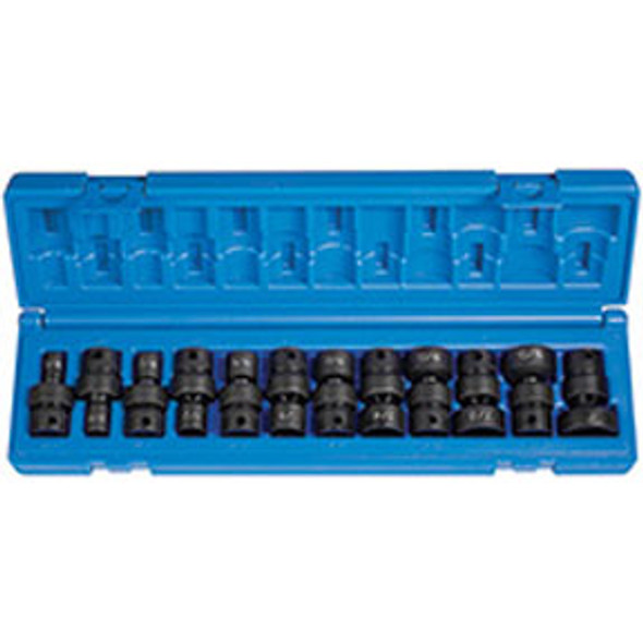 12-Piece 3/8 in. Drive 12-Point SAE Universal Impact Socket Set 1612U
