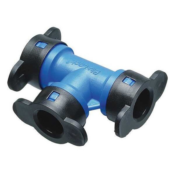 Hydrorain Tee,1/2 in. Tube,80 psi 37977 Hydrorain Tee,1/2 in. Tube,80 psi 37977