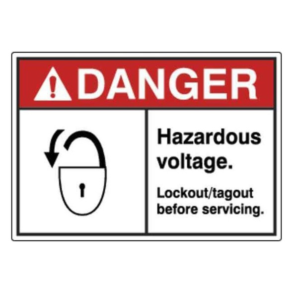 Label,Electrical Hazard,3-1/2 in. H,PK5, HWL-535-705-5PK