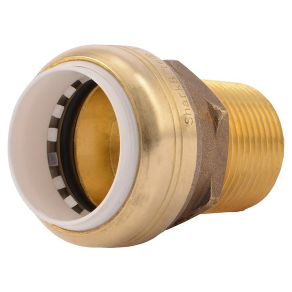 Manufacturer Varies Male Adapter, 1" Tube Size, Brown UIP140