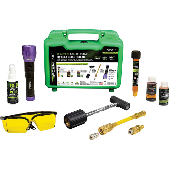 Complete A/C & Fluid Dye UV Leak Detection Kit TPOPUV17