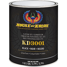Dts Surfacer/Sealer - Black KD3001-G01