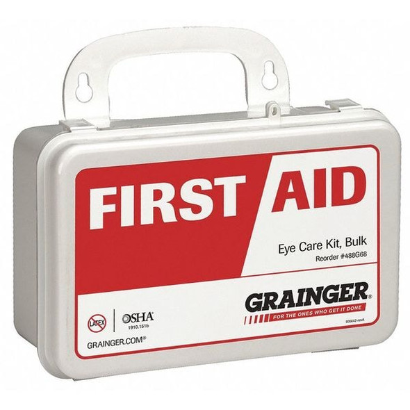 Manufacturer Varies First Aid Kit and Housing, Plastic 27 Components, 1 People Served 59468