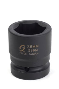1" Dr. 36mm Impact Socket 536M
