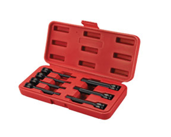7 Pc. 3/8" Drive Extended Length Metric Impact Hex Driver Set 3548