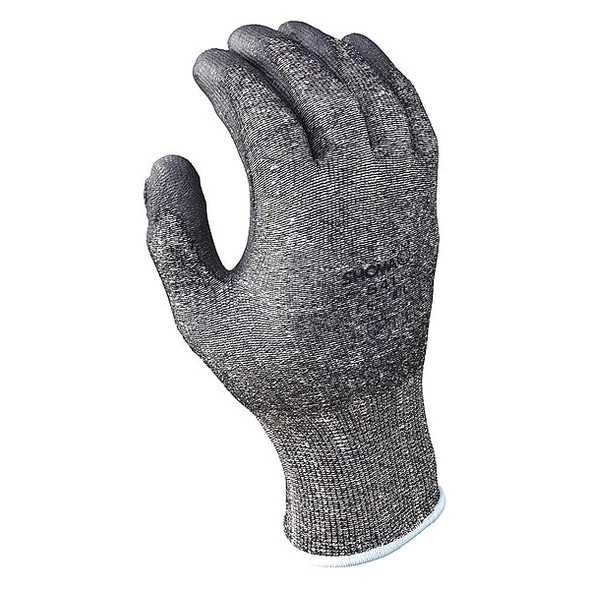 Showa Cut Resistant Glove, Cut Level A2 ,Polyurethane ,Rough ,S 1 PR 541S-V