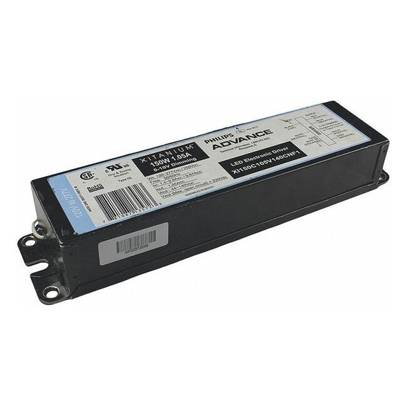 Advance LEDDriver,Xitanium,0-10V,8-3/8in-L,1PK XI150C105V140CNF1