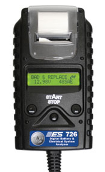 Digital Battery & Electrical System  Analyzer with Printer 726