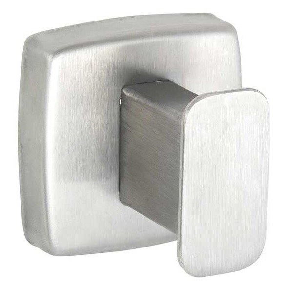 Manufacturer Varies Bathroom Hook,SS,Satin,2 in W 4WMK8