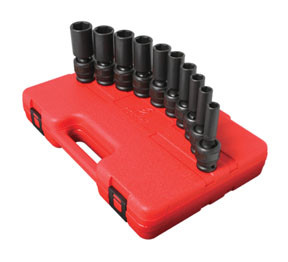 1/2" Drive, SAE Universal Deep Impact Socket Set, 10 Pc. 2659