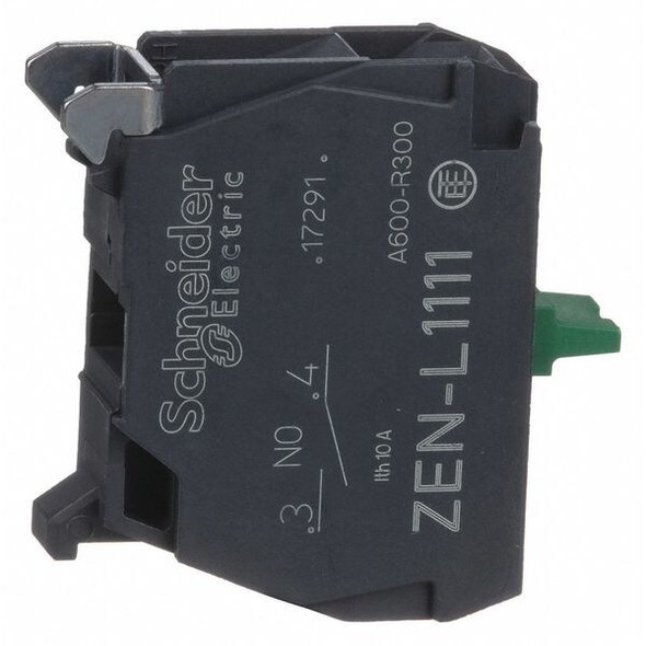 Schneider Electric Contact Block, Black, 1NO, 22 mm, XA ZENL1111 Schneider Electric Contact Block, Black, 1NO, 22 mm, XA ZENL1111
