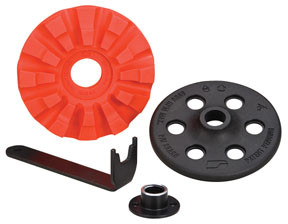 Eraser Wheel with Hub, Flat 92295