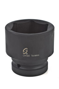 1" Dr Std 6 Point Impact Socket, 55mm 555M