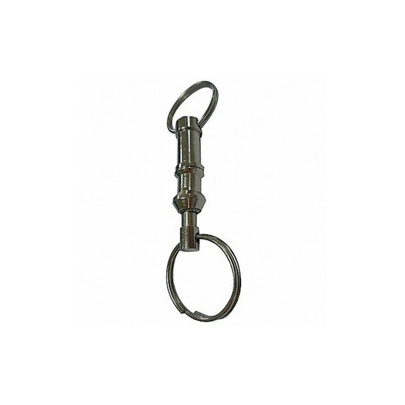 Manufacturer Varies Quick Release Key Holder,Gray,Steel 25PA26