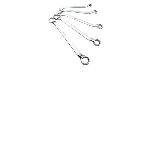 5 Pc. Fully Polished Metric Double Box Wrench Set 9950M