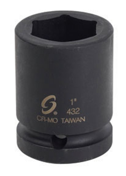3/4" Dr Impact Socket, 1" 432