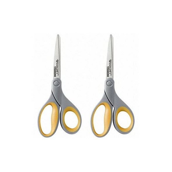 Westcott Multipurpose,Scissors,8 In. L,PK2 13901