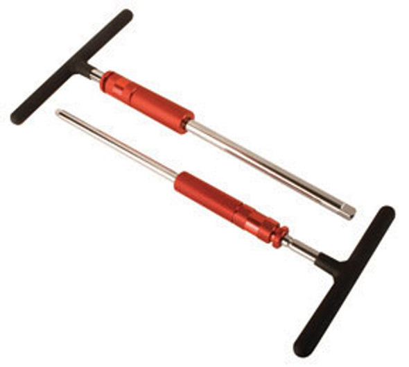 1/4" and 3/8" Dr Adj T-Handle Speed Wrench Set, 2 pc 9727