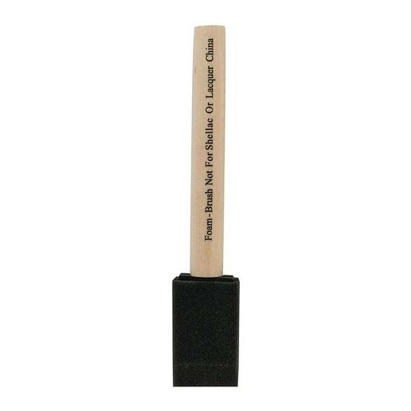 Wooster 1" Flat Sash Firm, Foam Bristle, Paint Brush, Wood Handle 3102-1