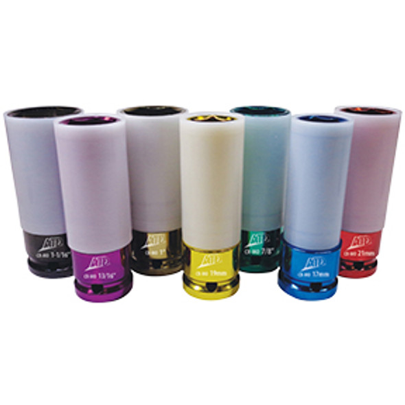 1/2" Dr. Thin Wall Deep Protective Impact Socket, 13/16" 4361 1/2" Dr. Thin Wall Deep Protective Impact Socket, 13/16" 4361