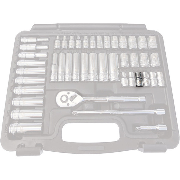 1/4" Drive 6-Point Standard Fractional Socket - 1/4" 120029