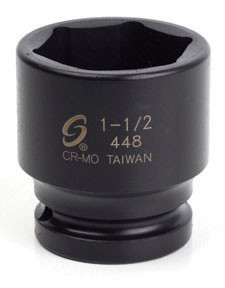 3/4" Drive, Impact Socket, 1-1/2" 448