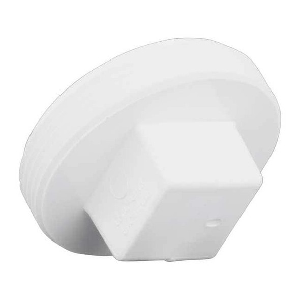 Manufacturer Varies PVC Cleanout Plug, MNPT, 3 in Pipe Size 1WKH8