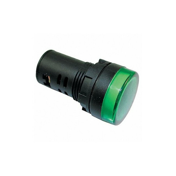 Dayton Raised Indicator Light,22mm,120V Green 22NZ04