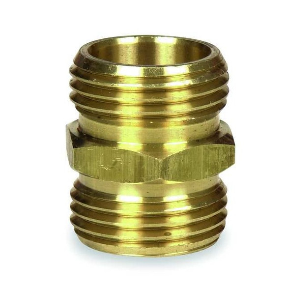 Westward Garden Hose Adapter,3/4"x3/4",NHxNH 4KG82