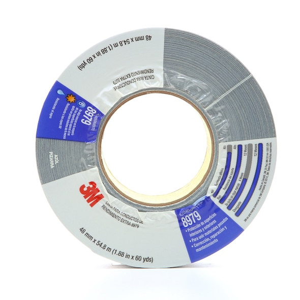3m Duct Tape,Slate Bl,2inx24.93yd,11.5 mil 8979