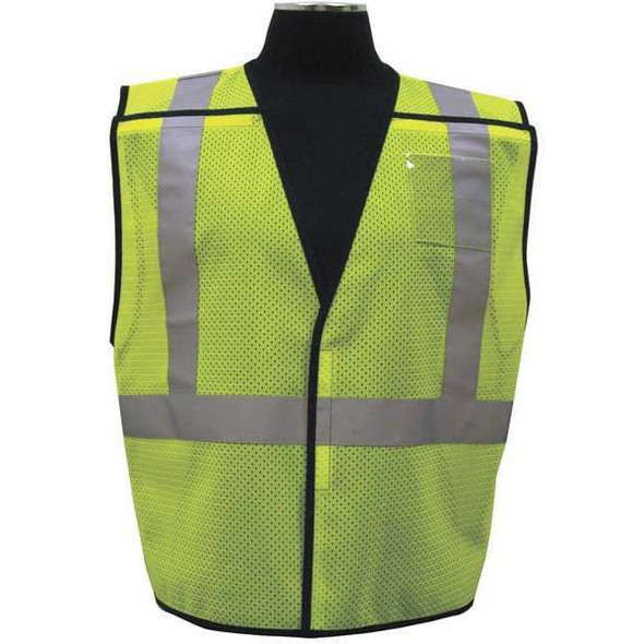 Kishigo S/M Class 2 High Visibility Vest, Lime 1805-S-M